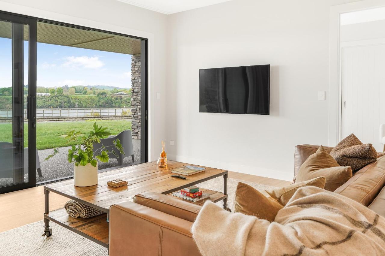 Lakeside Karapiro Downstairs Apartment Cambridge Eksteriør bilde